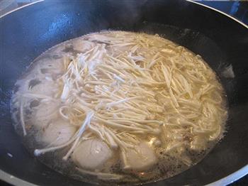 带子金针菇汤的做法步骤7