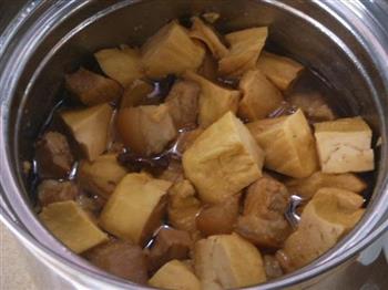 五花肉烧豆腐的做法步骤5