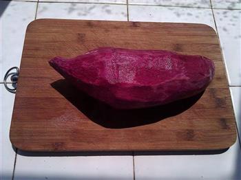 紫薯南瓜饼的做法图解2