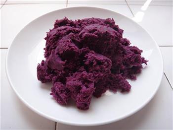 紫薯南瓜饼的做法步骤5