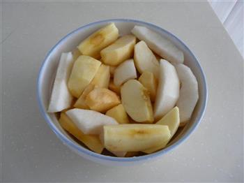 冰糖苹果梨的做法步骤4
