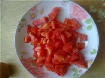 木须柿子炒饭的做法步骤2