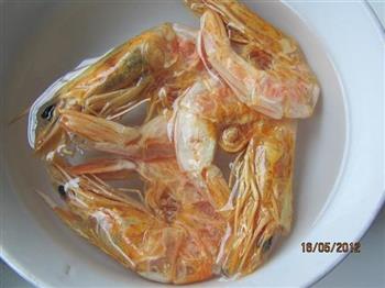 青菜虾干肉丸面的做法步骤6