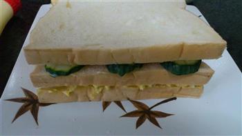 三明治的做法步骤10