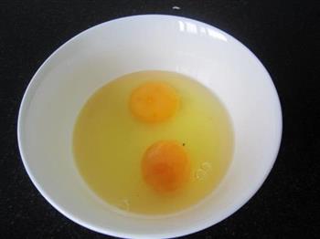 豆角煎蛋的做法步骤2