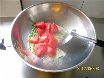 西红柿炒花菜的做法图解3