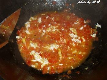 番茄蛋炒饭的做法步骤7