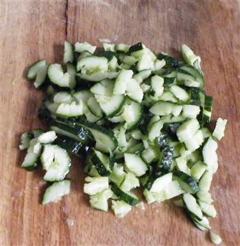 石花菜拌黄瓜的做法步骤6