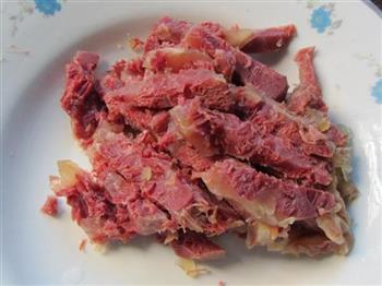 蒜苔炒牛肉的做法图解3