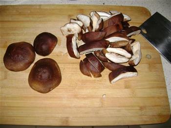 蚝油香菇油菜的做法步骤1