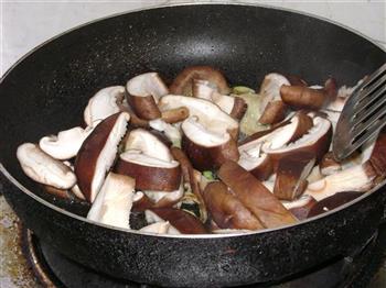 蚝油香菇油菜的做法图解5