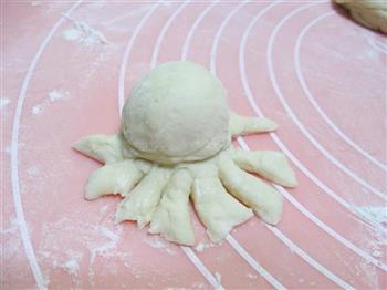 小章鱼面包的做法步骤6