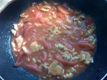西红柿鸡蛋捞面的做法步骤9