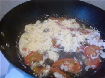 木须柿子汤的做法步骤3