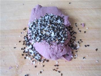 紫薯芝麻薄脆的做法步骤7