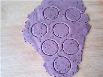 紫薯芝麻薄脆的做法步骤8