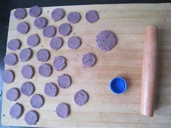 紫薯芝麻薄脆的做法步骤9