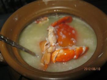 海蟹粥的做法步骤4