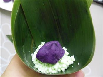 紫薯水晶粽的做法图解9