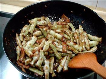 京酱焖白扁豆的做法步骤11
