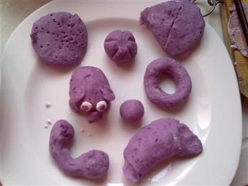 紫薯糯米丸子的做法步骤5