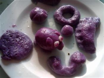 紫薯糯米丸子的做法步骤6