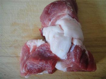 油菜平菇猪肉包的做法图解2