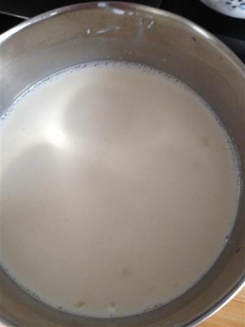 竹荪炒牛奶的做法图解4