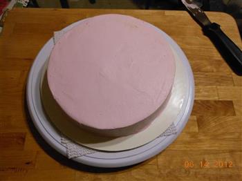 香芋水果蛋糕的做法步骤4