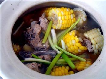 双色玉米排骨汤的做法步骤13