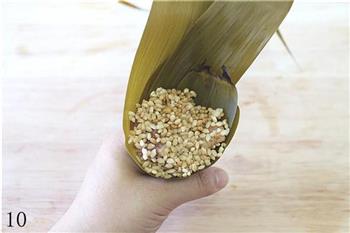 板栗香菇肉粽的做法步骤10