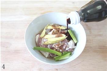板栗香菇肉粽的做法步骤4
