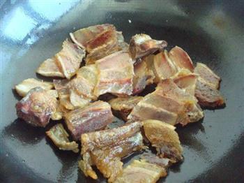 四季豆烧腊肉的做法步骤5