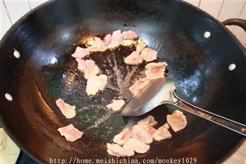 香干炒肉片的做法步骤4