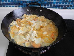 大虾白菜面片汤的做法步骤8