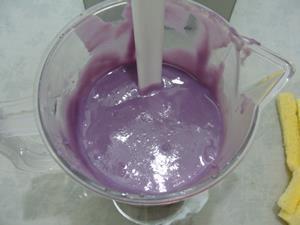 紫薯牛奶慕斯的做法步骤16