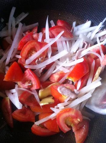 萝卜西红柿疙瘩汤的做法步骤6