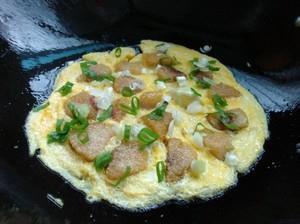 蛋包油煎粽子的做法图解6