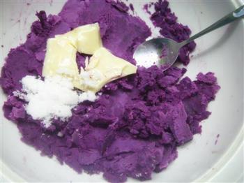 紫薯辫子面包的做法图解6