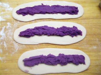 紫薯辫子面包的做法步骤8