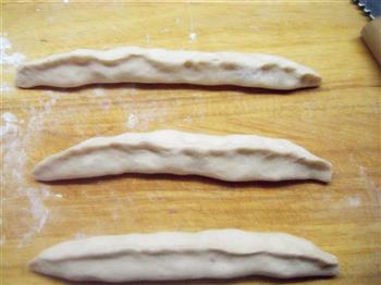 紫薯辫子面包的做法步骤9