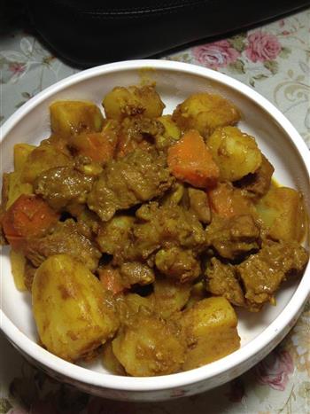 咖喱土豆炖牛肉的做法步骤6