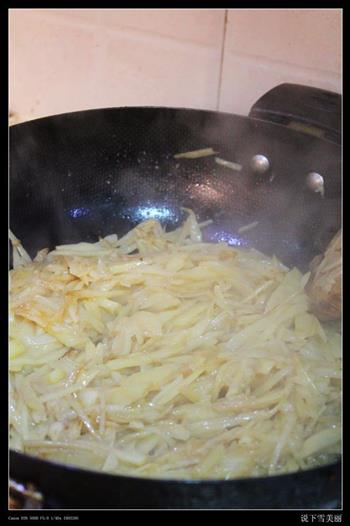 葱香土豆丝的做法步骤5