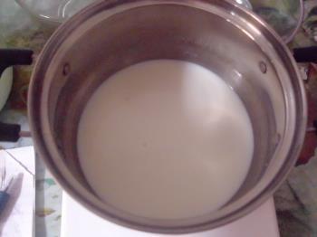 双色牛奶布丁的做法图解8