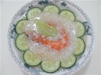 黄瓜大虾粥的做法图解10