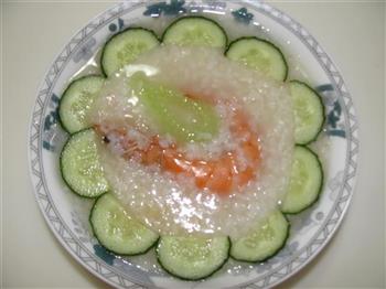 黄瓜大虾粥的做法步骤11