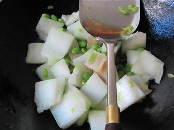 冬瓜毛豆咸肉汤的做法步骤10