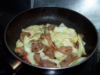 西葫芦炒肉片的做法步骤10