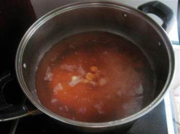 莲子百合绿豆粥的做法步骤5