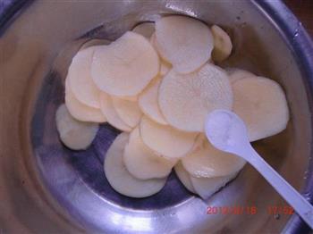 烤土豆片的做法步骤3